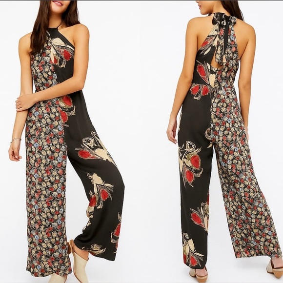 Free People Pants - Free People The Life Exotic Jumpsuit